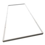 MARCO PARA SOBREPONER PANEL RETRO LED 1205X605MM BLANCO
