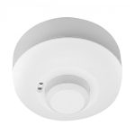 SENSOR DE MOVIMIENTO MICROONDAS 360° 3-12MTS (AJUSTABLE) BLANCO